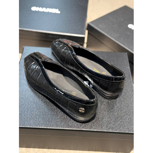 Балетки Chanel черного цвета