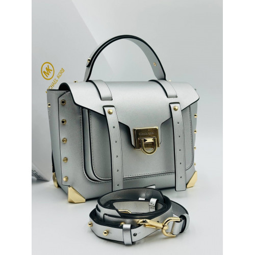 Сумка Michael Kors серебристого цвета