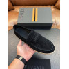 Лоферы Ermenegildo Zegna черного цвета