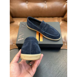 Лоферы Ermenegildo Zegna коричневого цвета