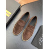 Лоферы Ermenegildo Zegna коричневого цвета