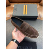 Лоферы Ermenegildo Zegna коричневого цвета