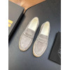 Лоферы Ermenegildo Zegna серого цвета