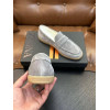 Лоферы Ermenegildo Zegna серого цвета