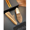 Лоферы Ermenegildo Zegna бежевого цвета