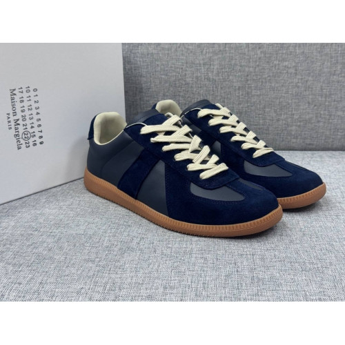 Кроссовки Maison Margiela синего цвета