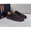 Кроссовки Ermenegildo Zegna коричневого цвета