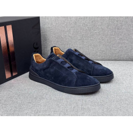 Кроссовки Ermenegildo Zegna синего цвета