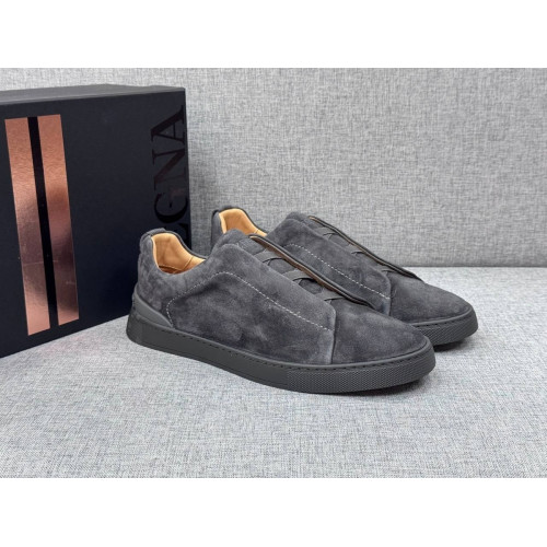 Кроссовки Ermenegildo Zegna серого цвета