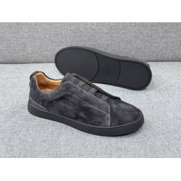 Кроссовки Ermenegildo Zegna серого цвета