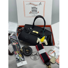 Сумка Hermes черного цвета