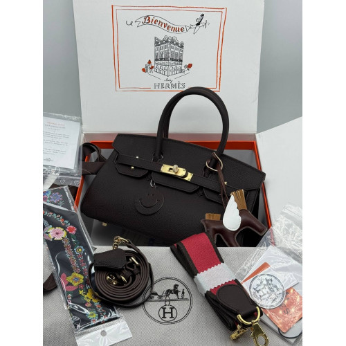 Сумка Hermes черного цвета