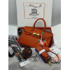 Сумка Hermes оранжевого цвета