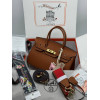 Сумка Hermes оранжевого цвета