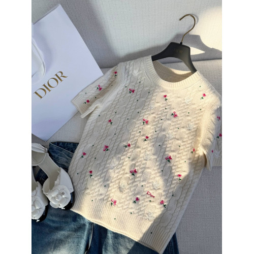 Футболка Dior белого цвета