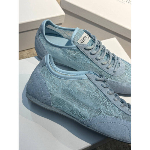 Кроссовки Jimmy Choo голубого цвета