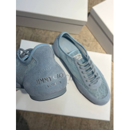 Кроссовки Jimmy Choo голубого цвета