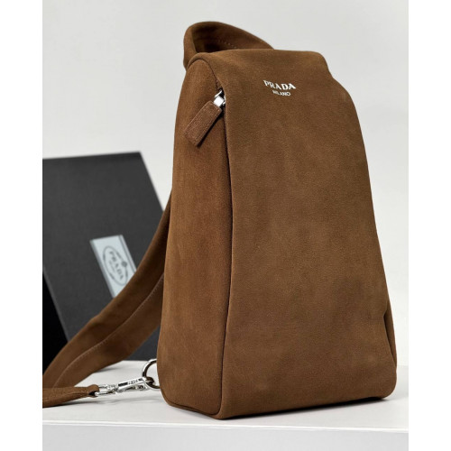 Рюкзак Prada оранжевого цвета