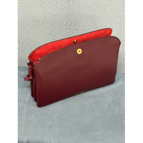 Сумка Celine бордового цвета
