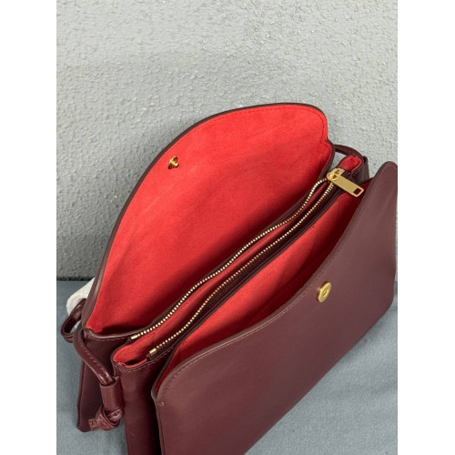 Сумка Celine бордового цвета