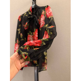 Блузка Dolce & Gabbana черного цвета
