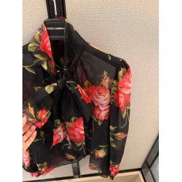 Блузка Dolce & Gabbana черного цвета