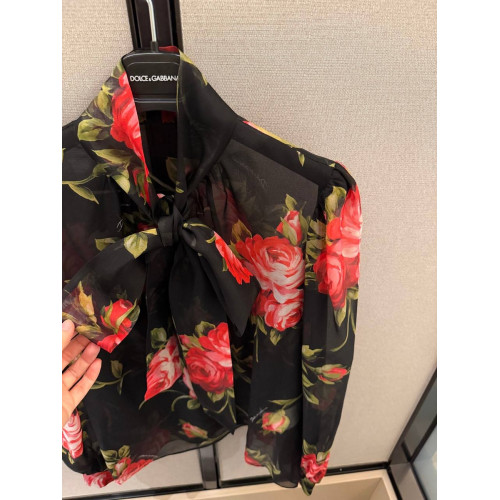 Блузка Dolce & Gabbana черного цвета