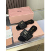 Шлепанцы Miu Miu