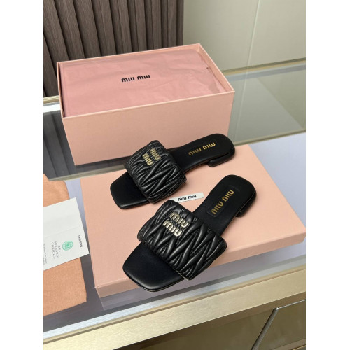 Шлепанцы Miu Miu