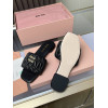Шлепанцы Miu Miu