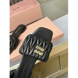 Шлепанцы Miu Miu