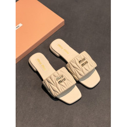 Шлепанцы Miu Miu