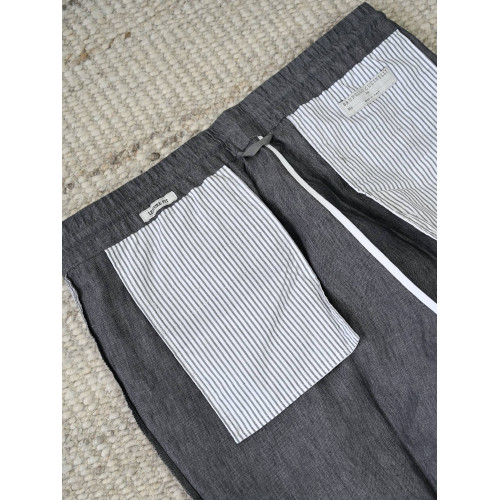 Льняной мужской костюм Brunello Cucinelli ZP