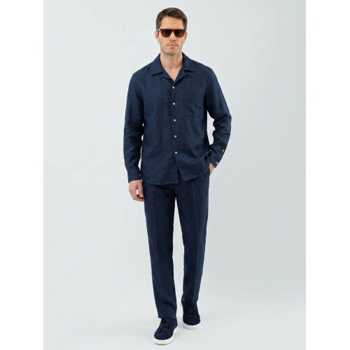 Льняной мужской костюм Brunello Cucinelli ZP