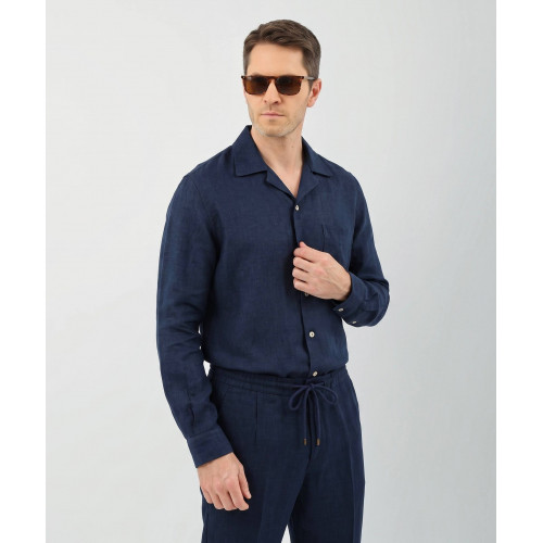 Льняной мужской костюм Brunello Cucinelli ZP