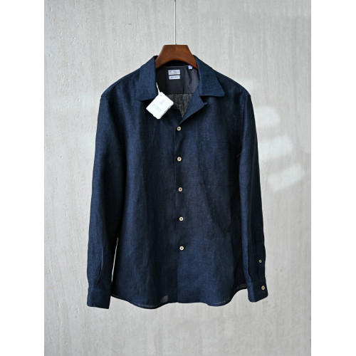 Льняной мужской костюм Brunello Cucinelli ZP