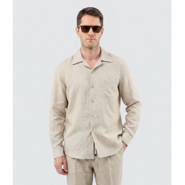 Льняной мужской костюм Brunello Cucinelli ZP
