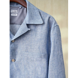 Льняной мужской костюм Brunello Cucinelli ZP