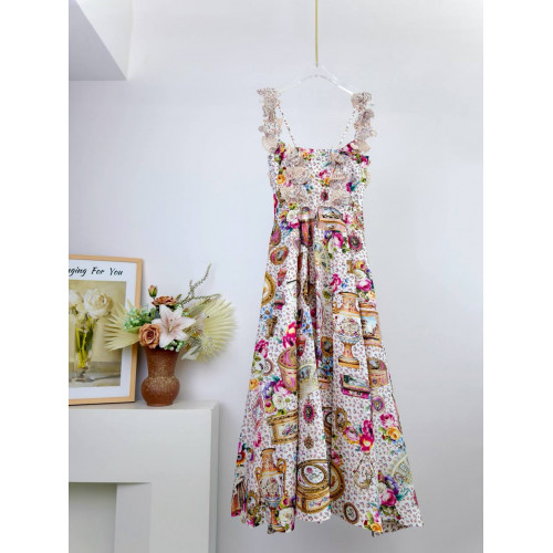 Льняное платье Zimmermann 