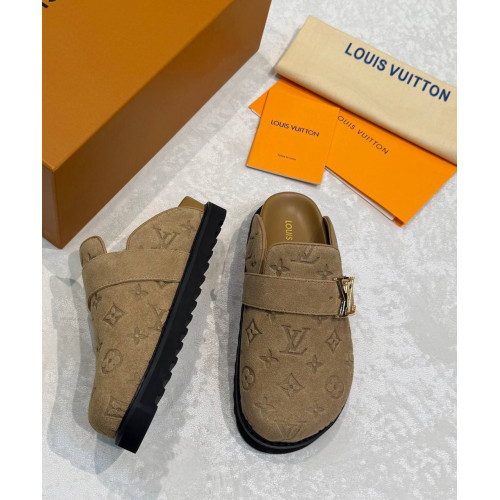 Замшевые мюли Louis Vuitton ZP