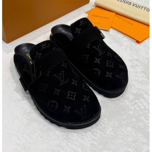 Замшевые мюли Louis Vuitton ZP